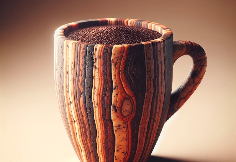 Cup of Carob Coffee