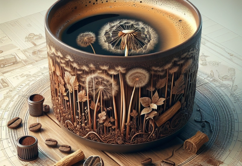 Dandelion Root and Chicory Coffee