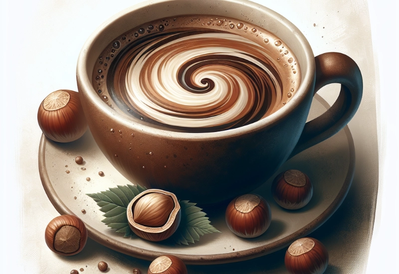 Cup of Hazelnut Coffee