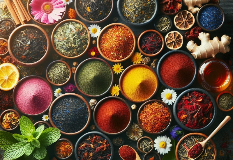 Herbal Tea Blend Cups