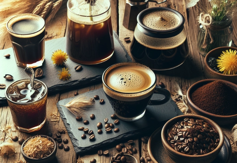 Cups of Non-Acidic Coffee