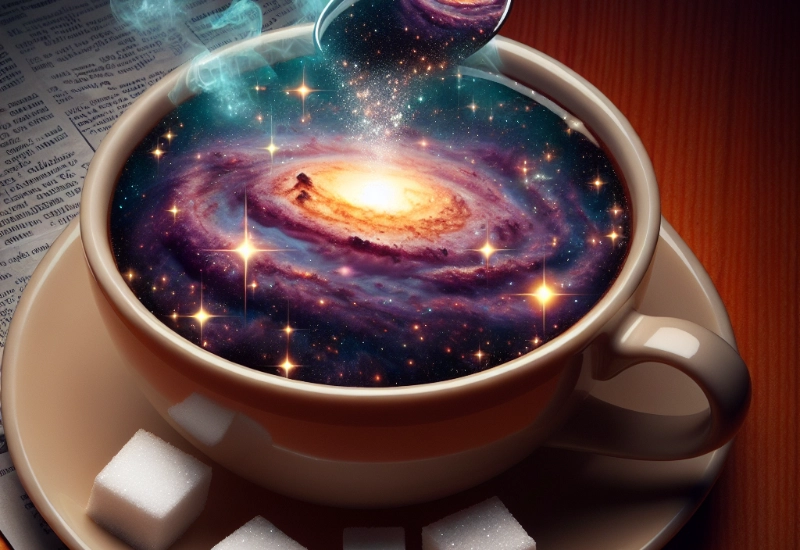 A cup with coffee alternatives